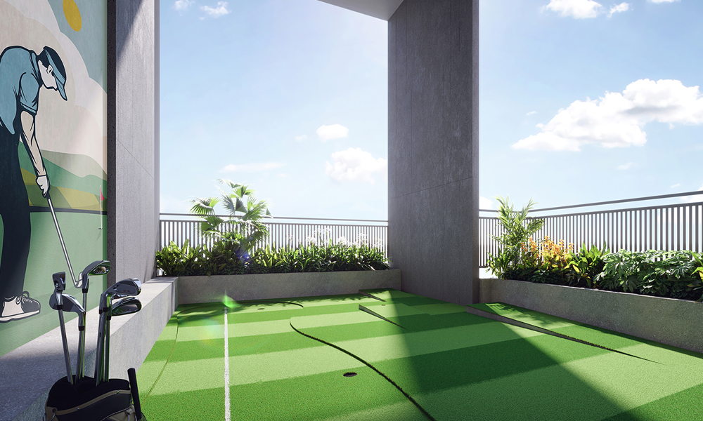 KHU TẬP GOLF TRÊN KHÔNG