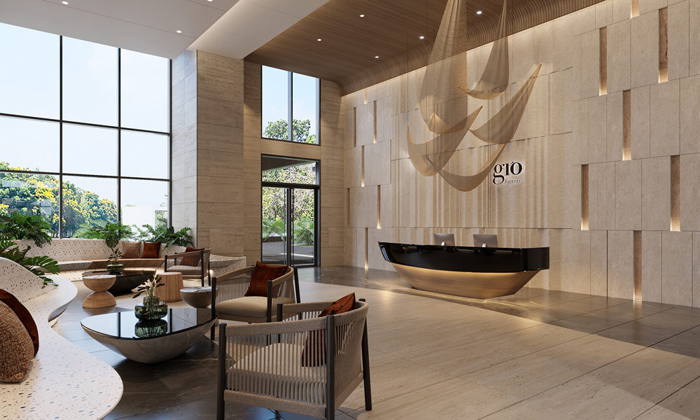 Sảnh đón sang trọng