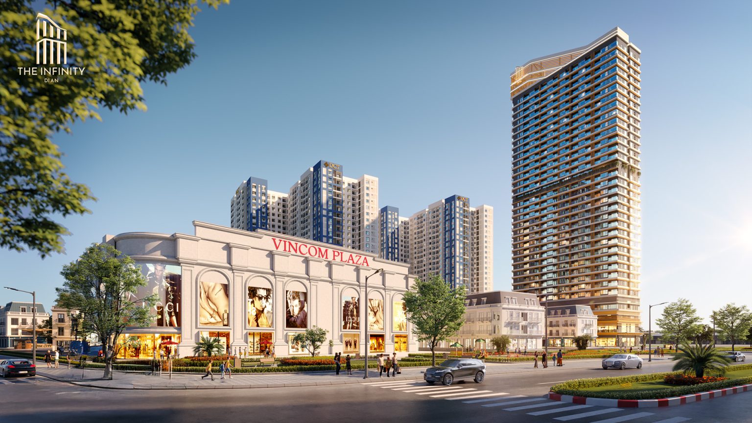 Căn hộ vườn treo The Infinity